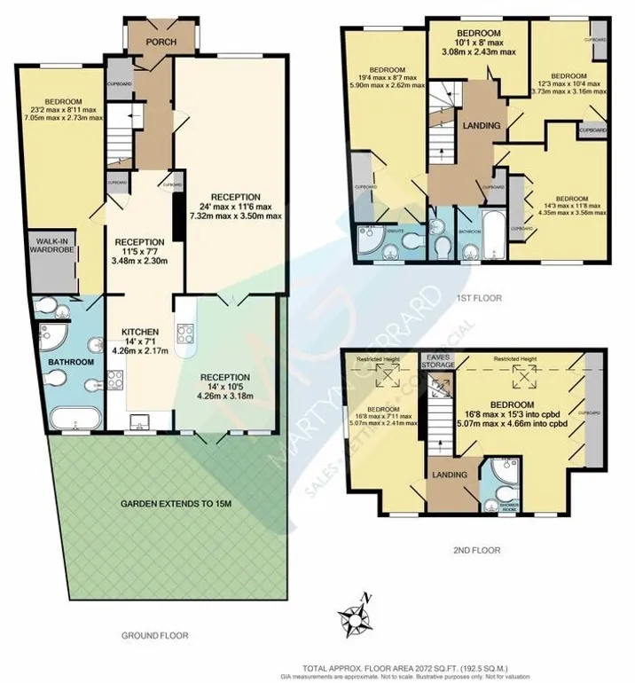 Floorplan 1 for George Crescent London N10