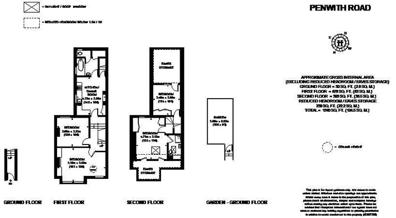 Floorplan 1 for Penwith Road London SW18