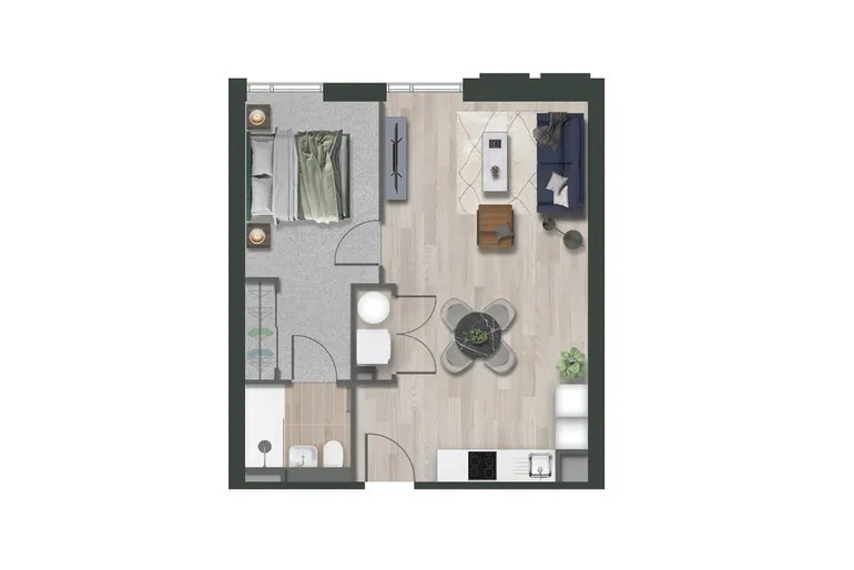 Floorplan 1 for Loudon's Yard, Inkwell Place Birmingham B16