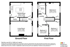 Beresford Avenue, Ashbourne floorplan 1 out of 1