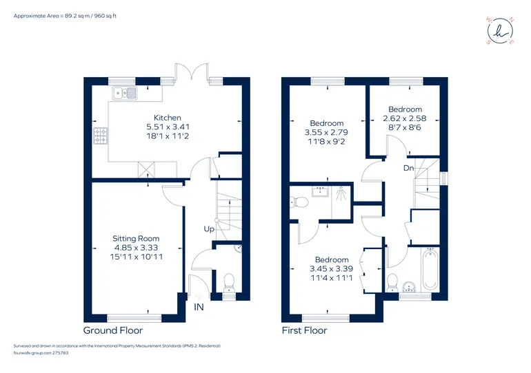 Floorplan 1 for Elsie Knocker Grove, Marlborough, SN8