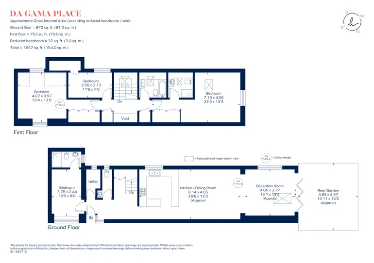 Floorplan 1 for Da Gama Place, London, E14