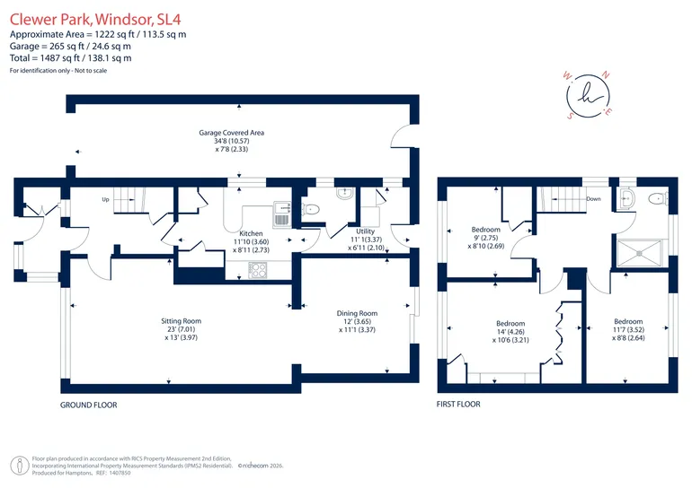Floorplan 1 for Clewer Park, Windsor, SL4