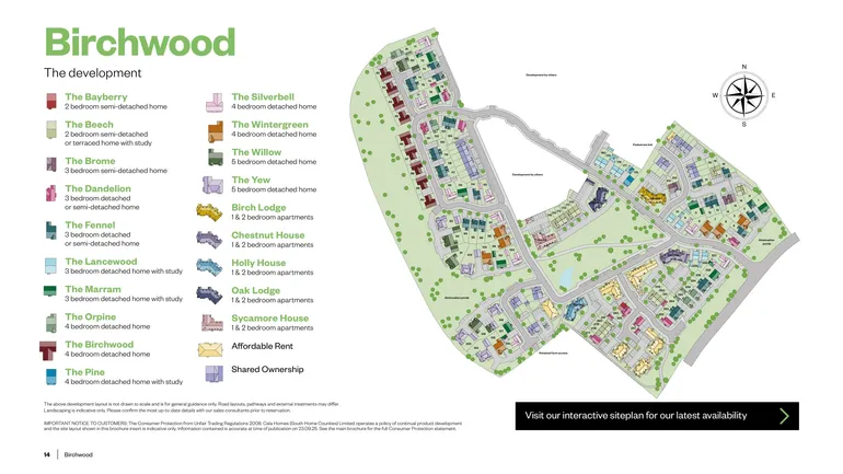 Floorplan 2 for Birchwood, Waxwing Way, Farnham, GU9