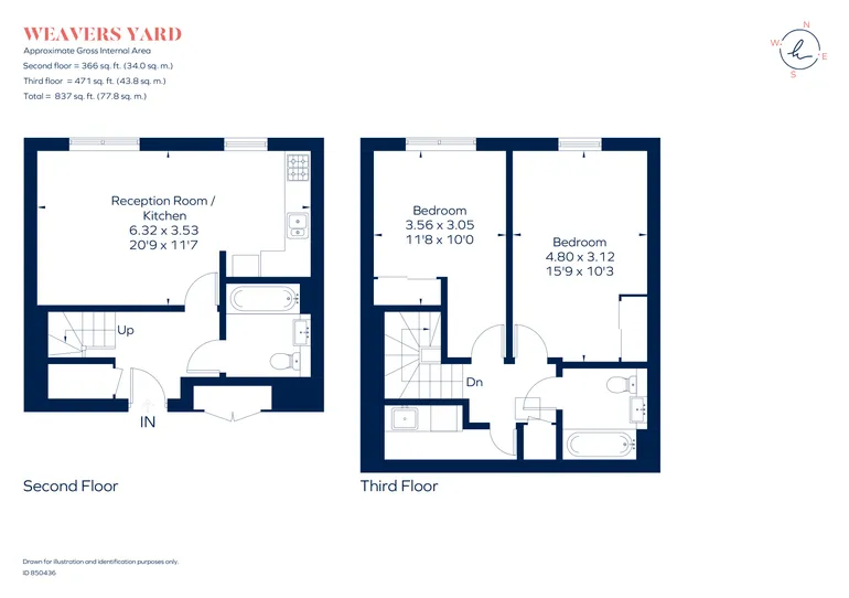 Floorplan 1 for Bamboo House,  11 Market Street Newbury RG14