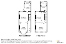 Cottrell Road, Roath, Cardiff floorplan 1 out of 1