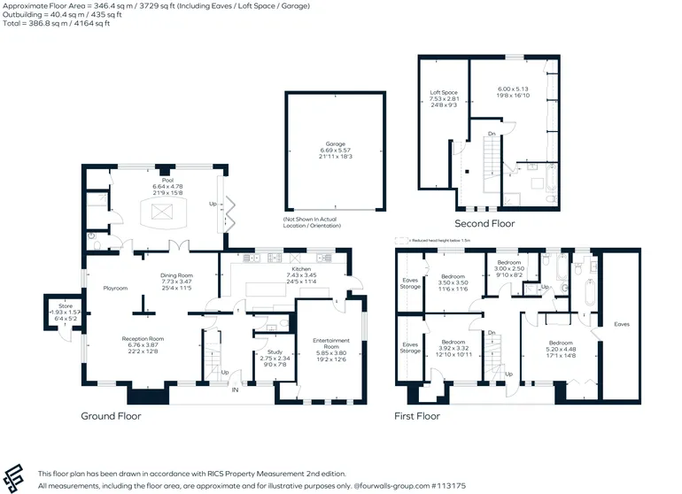 Floorplan 1 for Kingswood Way, South Croydon, CR2