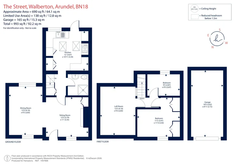 Floorplan 1 for The Street, Arundel, BN18