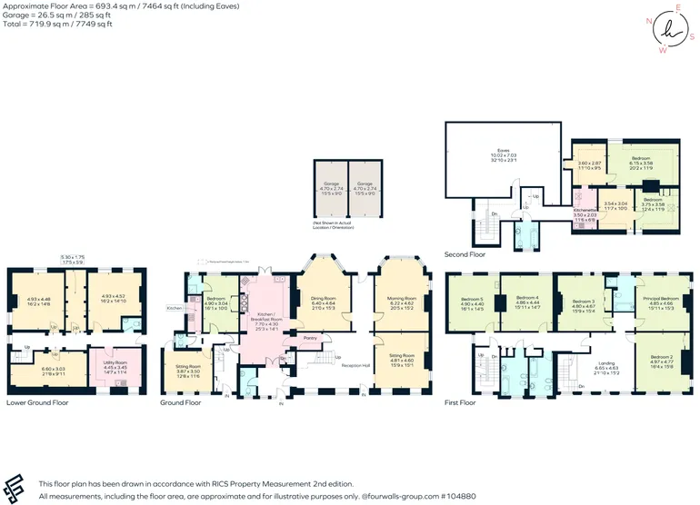 Floorplan 1 for Castle Hill, Farnham, GU9