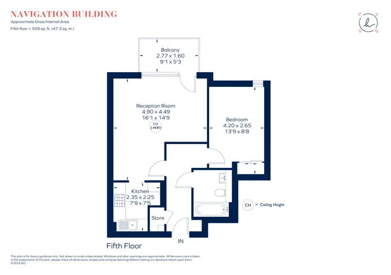 Floorplan 1 for Station Approach Hayes UB3