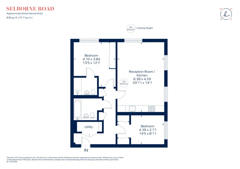 Floorplan 1 for 11 Selborne Road London E17