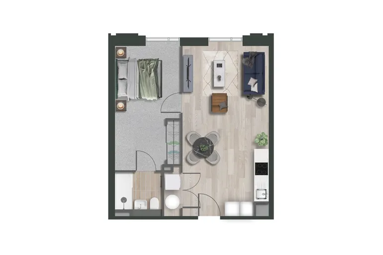 Floorplan 1 for Loudon's Yard, 2 Inkwell Place Birmingham B16