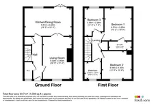 Cornmill Cottages, Hawkchurch, Axminster floorplan 1 out of 1