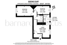 Siddons Court, Tavistock Street, Covent Garden, WC2E floorplan 1 out of 1