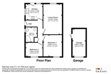 Berkeley Walk, Eastbourne floorplan 1 out of 1
