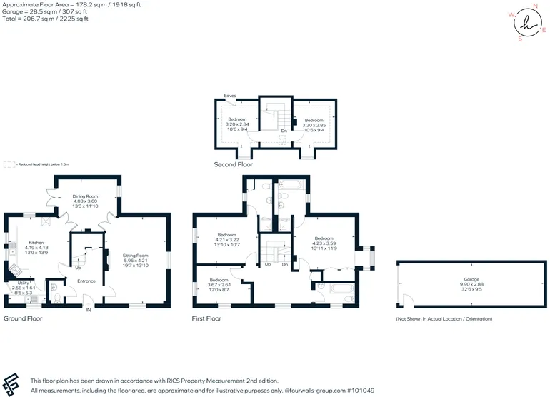 Floorplan 1 for Quinton Place Warminster BA12