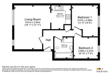 Falmouth Close, Eastbourne floorplan 1 out of 1