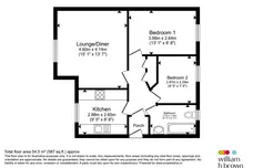 Palmers Court, Southwell floorplan 1 out of 1