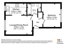 Prestatyn Close, Stevenage floorplan 1 out of 1