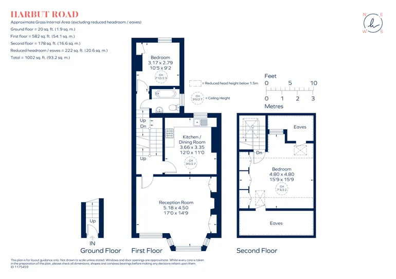 Floorplan 1 for Harbut Road London SW11
