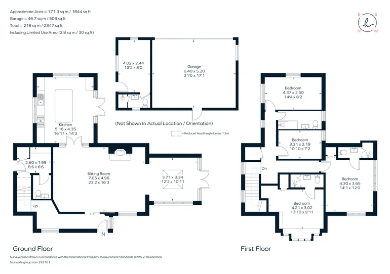Floorplan 1 for Chequer Lane Bosham PO18