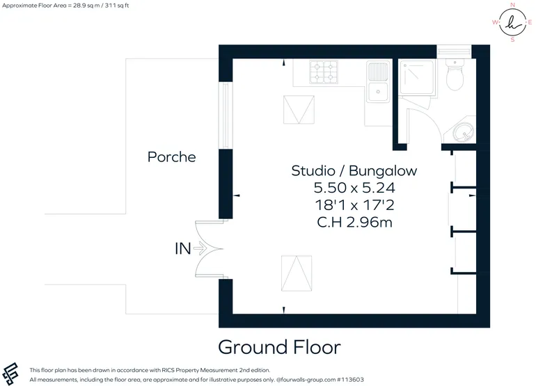 Floorplan 1 for West Hill Way London N20