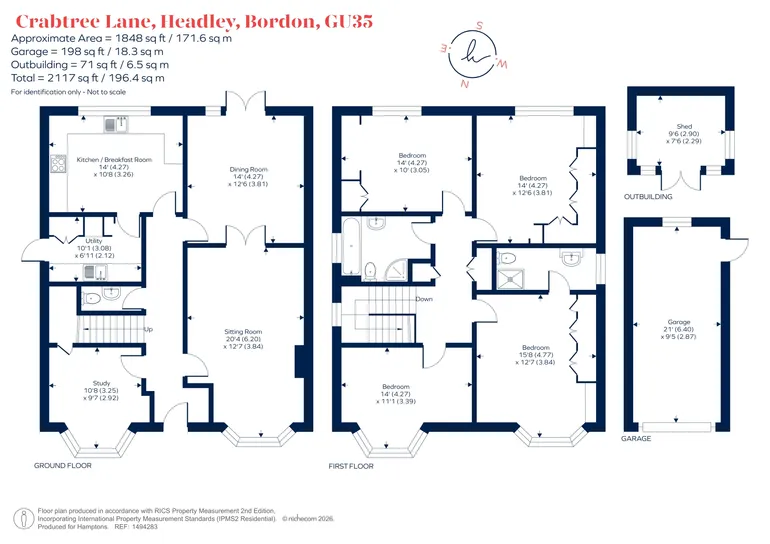 Floorplan 1 for Crabtree Lane, Bordon, GU35