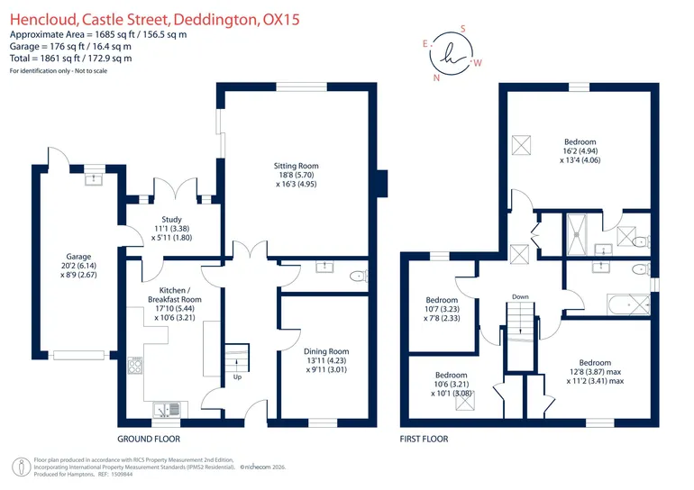 Floorplan 1 for Castle Street, Deddington, OX15
