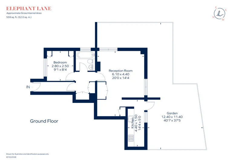 Floorplan 1 for Elephant Lane, Rotherhithe, SE1