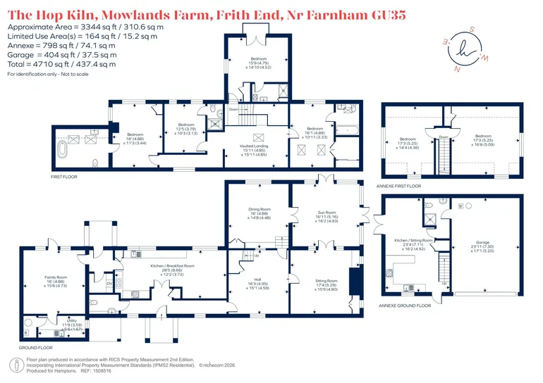 Floorplan 1 for Frith End, Nr Farnham, GU35