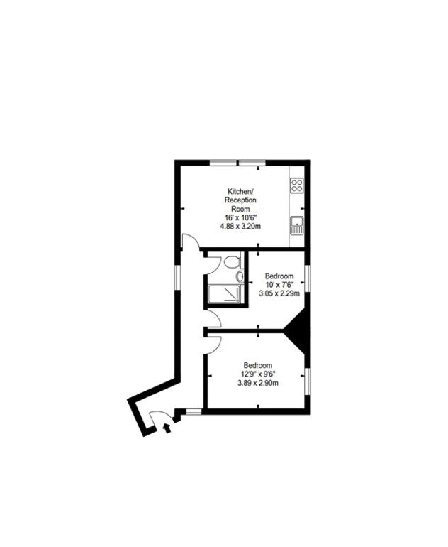 Floorplan 1 for Hamlet Gardens, 290 King Steet, London, W6