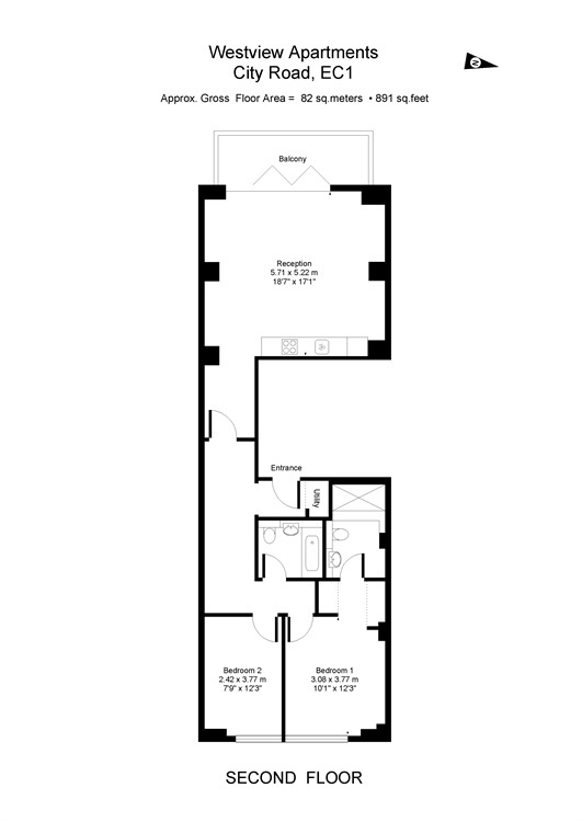 City Road, Moorgate, London, EC1Y floorplan