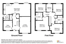 Clos Rhys Meurug, Creigiau, Cardiff floorplan 1 out of 1