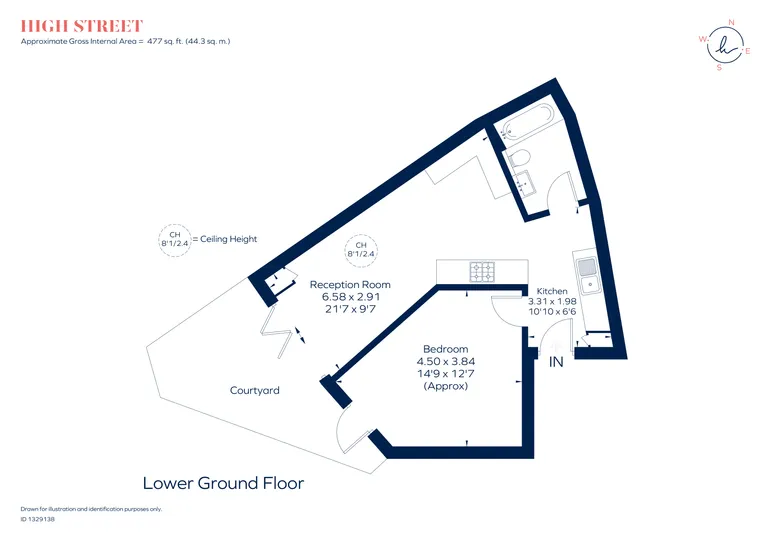 Floorplan 1 for High Street, Kingston Upon Thames, KT1
