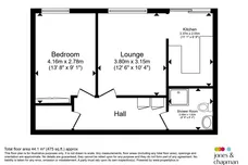 West Knowe, Oxton, Prenton floorplan 1 out of 1