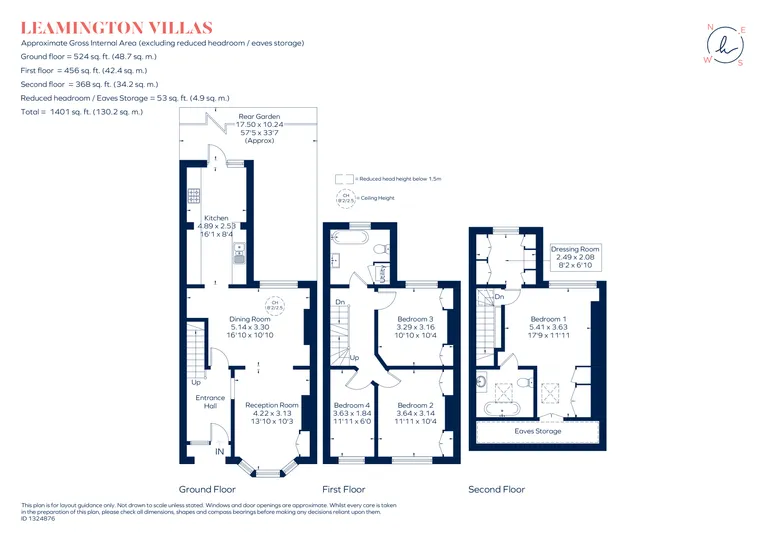 Floorplan 1 for Longhurst Road, London, SE13