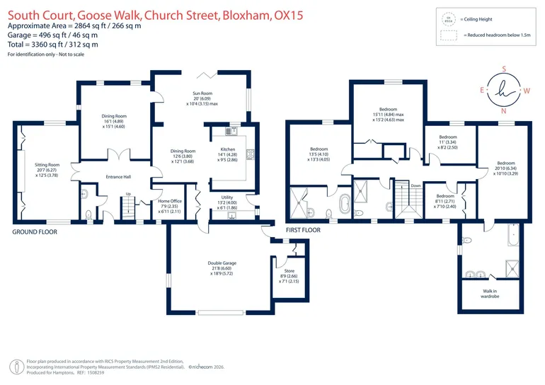 Floorplan 1 for Church Street, Bloxham, OX15
