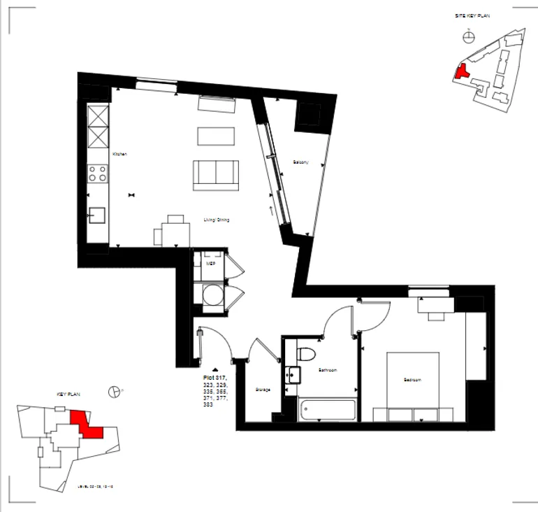 Floorplan 1 for 50 Wandsworth Road London SW8
