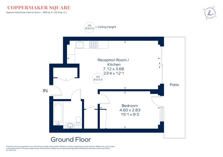 Floorplan 1 for Cherry Park Lane London E20