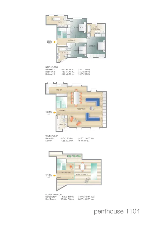 Floorplan 1 for St. Johns Wood Park London NW8