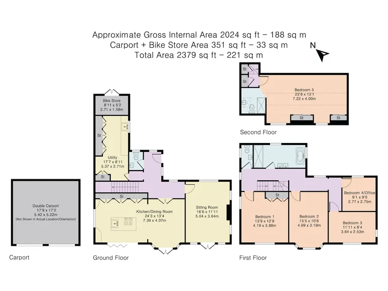 Floorplan 1 for Tylers Green, Cuckfield, RH17