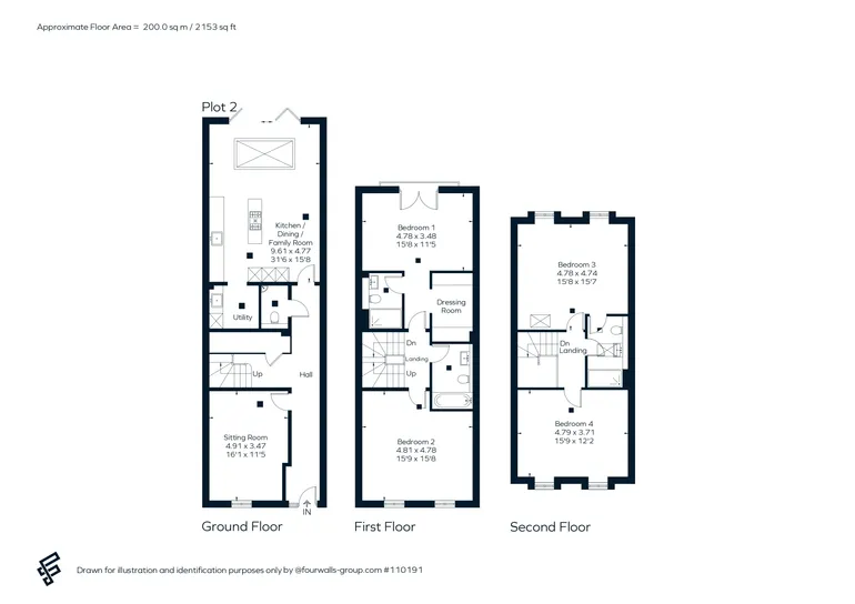 Floorplan 1 for Amersham Road, Beaconsfield, HP9