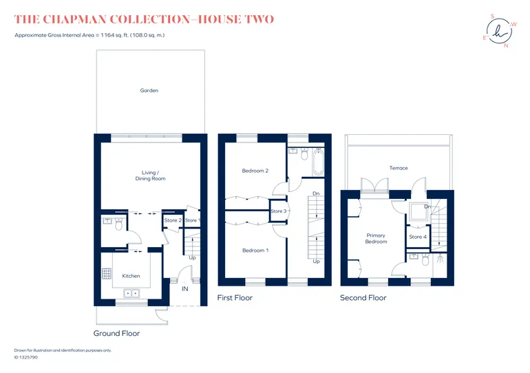 Floorplan 1 for The Chapman Collection, London, SE9