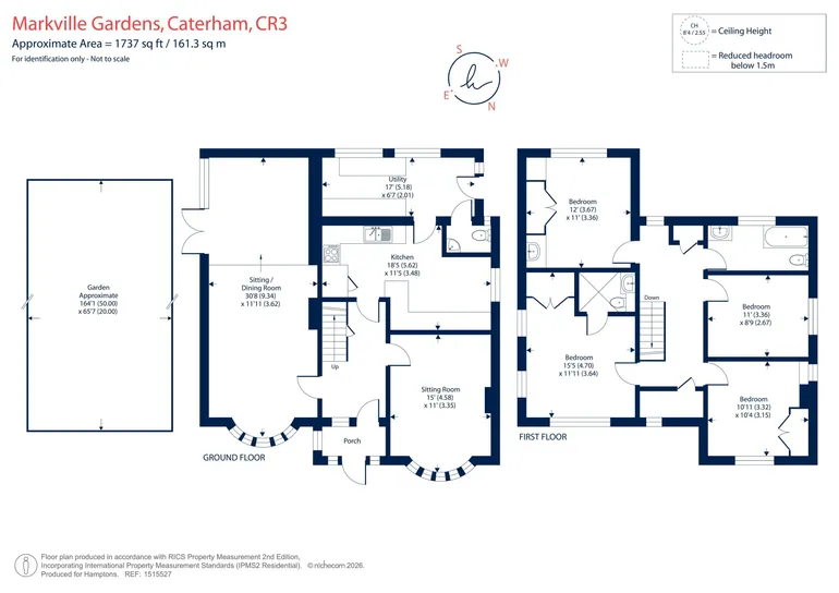 Floorplan 1 for Markville Gardens Caterham CR3
