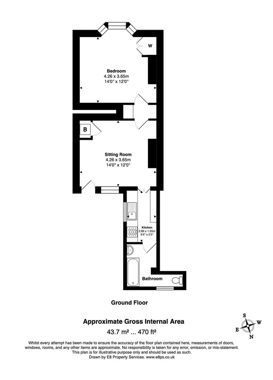 Floorplan 1 for Mill Street Witney OX28