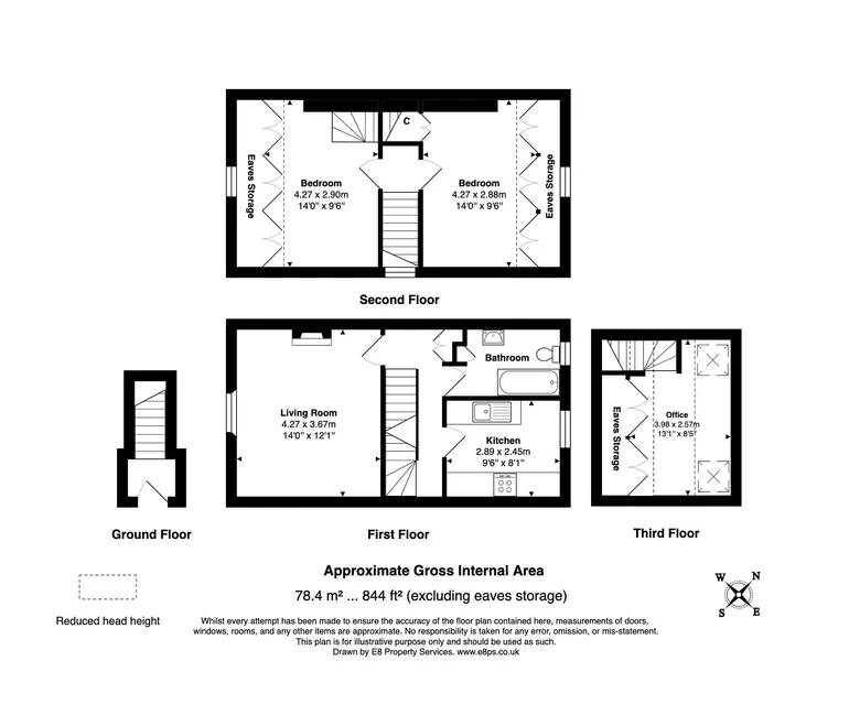 Floorplan 1 for Mill Street Witney OX28