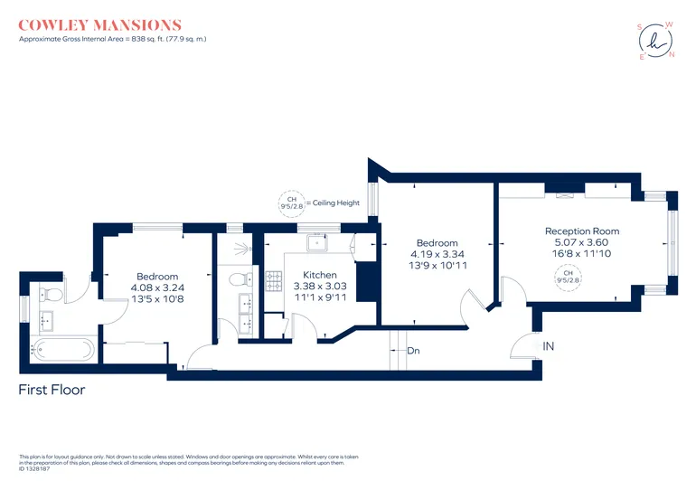 Floorplan 1 for Mortlake High Street, London, SW14