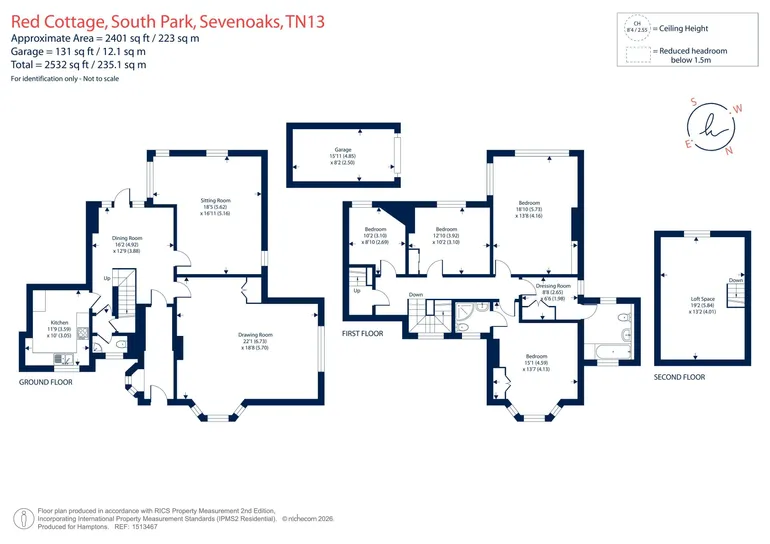 Floorplan 1 for South Park, Sevenoaks, TN13