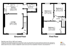 Luke Terrace, Wheatley Hill, Durham floorplan 1 out of 1