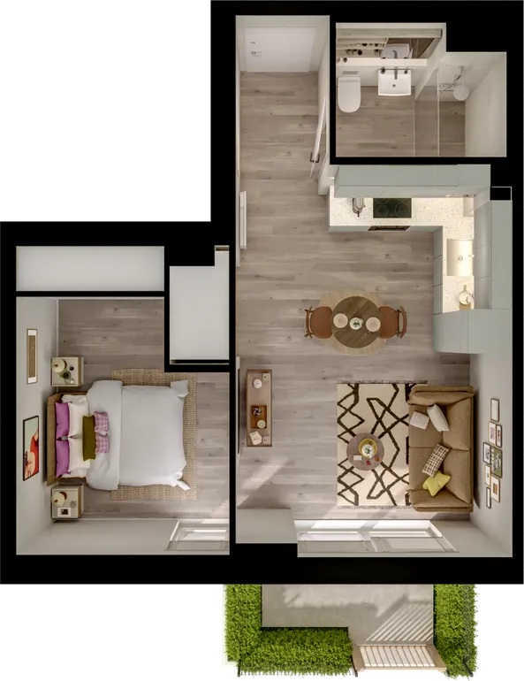 Floorplan 1 for Momento, Staines